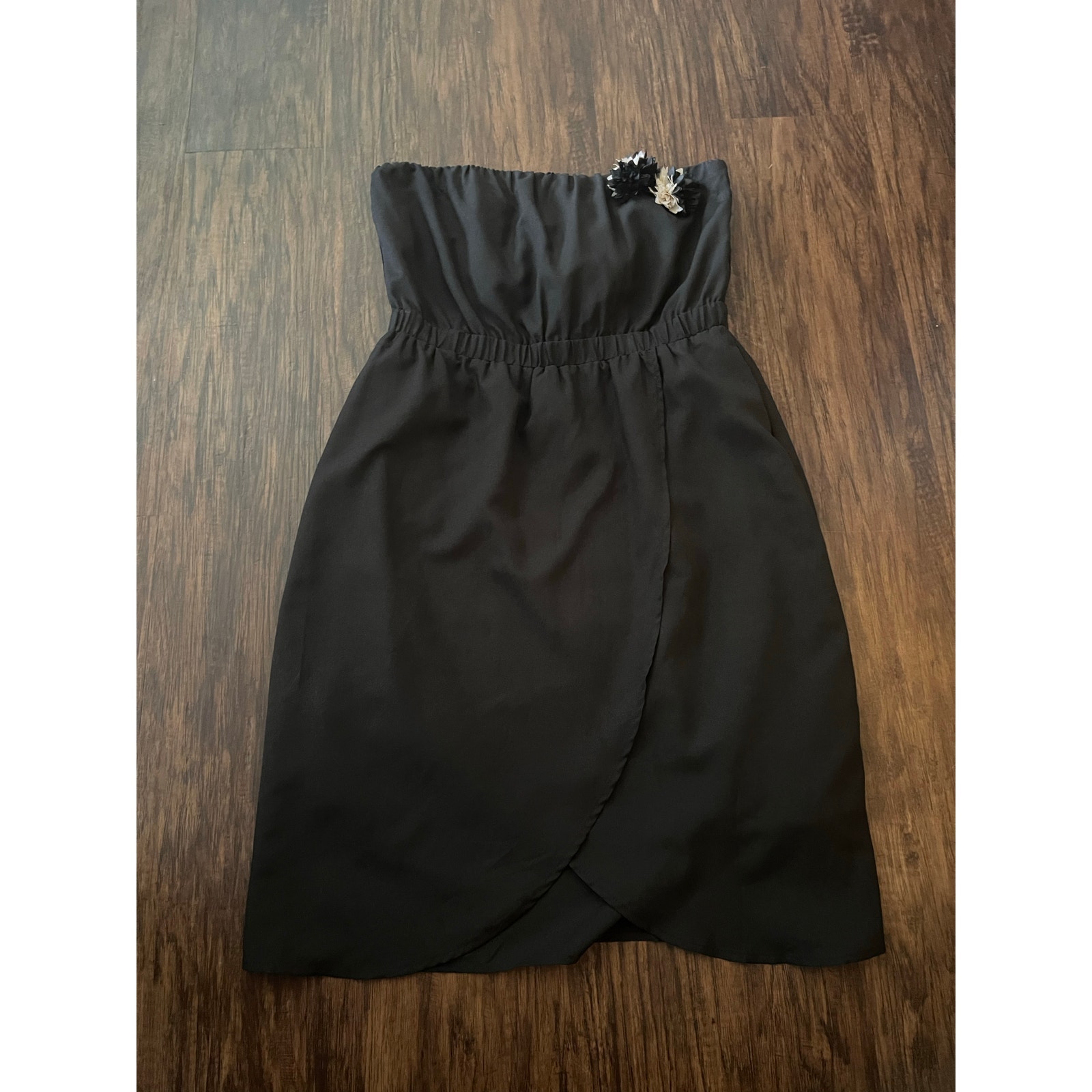 Mm Couture Womens Large Strapless Dress